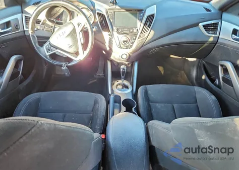 2017 Hyundai Veloster z USA, uszkodzony, nr VIN KMHTC6AD7HU322014